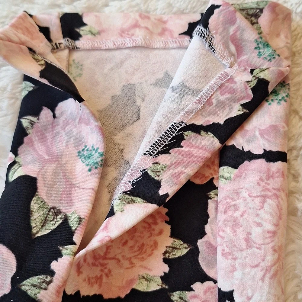 Zara Foral Pants Size XS - Picture 5 of 9